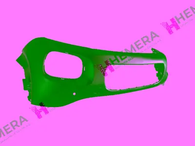 PULO 6033AD0061 Tampon Ön Sisli Mat Siyah 4 Sensör Delikli Citroen C3 Aircros 2017> 1632265980