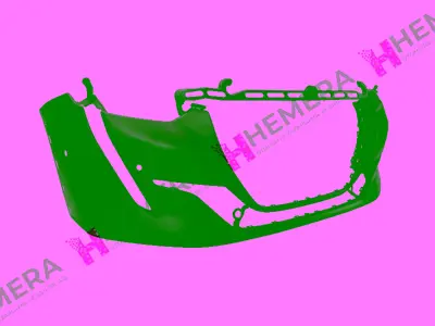 PULO  P1-20819S-HP2 Tampon Ön Astarli Gri 4 Sensörlü Dodik Delikli Peugeot 208 2019> 164982671T