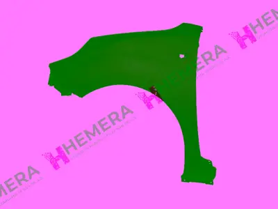 PULO  PW-RE8S1 Çamurluk Ön Sol Astarli Gri Renault Kangoo 2013> 631011368R 631012905R