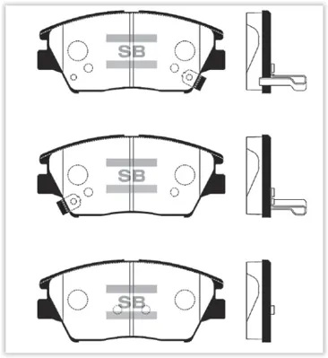 SANGSIN  SP1761 (X) Arka Balata Ssangyong Tivoli 15=> 48130350A0
