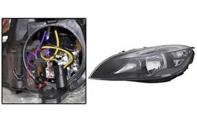 TYC 51984358 (20-G076-05-2b) V.V40 Ön Far El.Motor.Sin.Kablolu Lh.12- 31283326