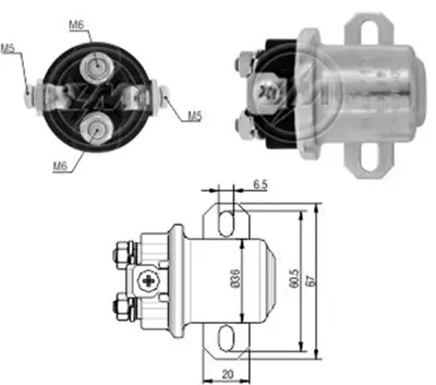 ZM  4407 12v Delco Remy 39mt Starter Motor Series Yardimci Otomatik 