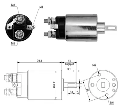 ZM  689 12v John Deere Tractor-Yanmar Various Models 