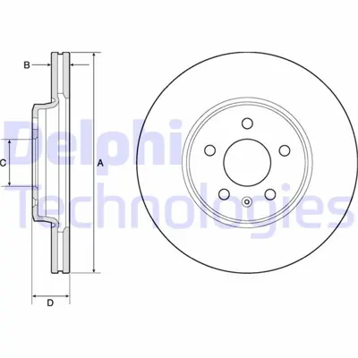 DELPHI 1987352404 Ön Fren Aynasi Havali A4 2.0 Tdi 06=> A4 1.8 Tfsi-1.8 Tfsi(Bg4079c) Bg4079c 8K0615301 BS7214B 197213 92159900 8DD355128711 8W0615301G RT4512HPGLT6 1421507 RT4512 L8WD615301