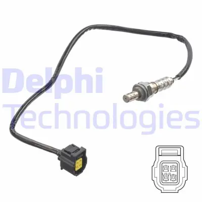 DELPHI 333391 Oksijen Sensoru (Kat. Sonrasi) Mercedes W204 S204 C204 W212 S212 C207 A207 R172 A0065422218 ES2134212B1 1998171 V30760047 65422218 81887 LEB124 EPS1998171 64938 A0085428218