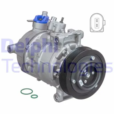 DELPHI 415024310 (Tsp0155465) Klima Kompresörü A3 03>altea-Caddy Iii-Octavia 04>leon-Passat 05>jetta Iii-Iv-Golf V-Vi 1K0820803P 1K0820859F 8J0260805 1K0820808DX 810619001 1K0820803L 5Q0820803A 8J0260805A 5Q0820803E 1K0820859S
