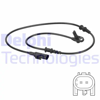 DELPHI 415037110 Abs Sensoru On Mercedes Sprinter B906 . Vw Crafter 30-35-50 2E0927801B 242311 560602 BSP24886 9065400317 411140895 986594590 A9065400317 818010320 841202A2