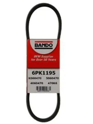 BANDO 1NA 354 698-021 Kanalli Kayis Mercedes Bmw Chrysler Citroen Fiat Hyundai Kia Nissan Peugeot Renault 6PK1195 VKMV6PK1197 1194K6 VKMV6PK1193 9771326300 1192016E01 11720BV80A VM61195 CA6PK1194 T111A84