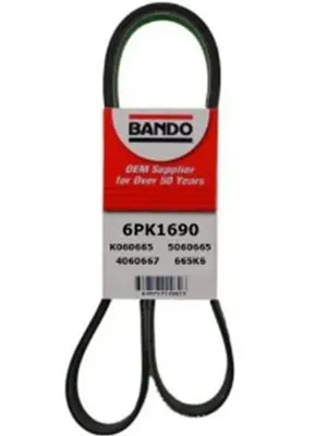 BANDO 2SK 008 659-121 Kanalli Kayiş (6 Pk 1688)  Audi 19 21       68420 