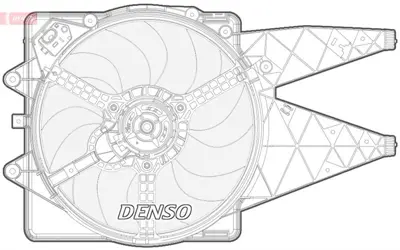 DENSO 01158N0 (X) Fan Motoru Grande Punto 05> 1.3d (Mek) 55701372 CFF159000P 1624748 720004532 32VF012 70702410 85567 8EW351039681 DER09092 8EW351149071