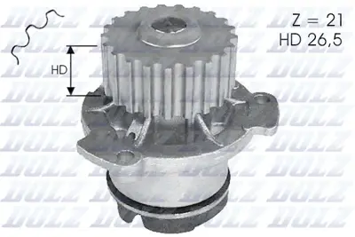 DOLZ 5DA 193 175-861 Devirdaim Lada Samara (88-99) (Ba 2108) Vega 1.5-1.5 16v-16 (95-12) 21081307010 PA0042 QCP2591 VKPC88203 P622 L121 PA404 21091307010 FWP1300 2131081307