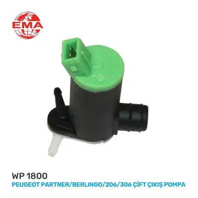 EMA C 2569 Cam Su Fiskiye Pompasi Çift Çikiş Partner-Berlingo-P206-P306-Saxo 643460 9612358180 P190013 101081 70914361 55113 887038103 7500113 11148700003 2220020