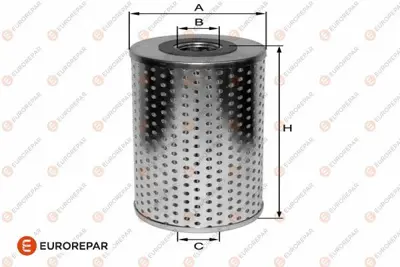 EUROREPAR 6PK1670 E:Yağ Filtresi 1682273680