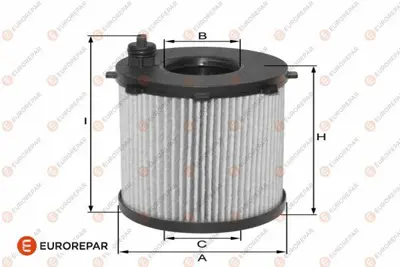 EUROREPAR G1-1206 E:Yağ Filtresi 1682281580