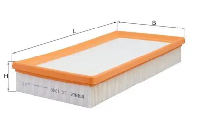 BEHR MAHLE 3620 (X) Hava Filtresi Polo Iv-Seat Cordoba Iii-Ibiza Iv-Skoda Fabia I 1.2 12v 03E129620