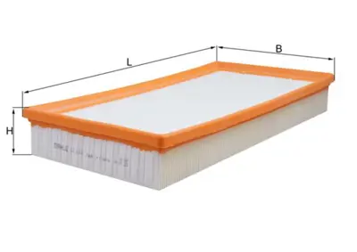 BEHR MAHLE 3806 Hava Filtresi A3-Tt-Leon -Toledo Ii -Octavia - Bora-Golf Iv-New Beetle 1.8 -1.9tdi 1J0129620 C406 2553 P077 S3077A 1EFA140 CAF100562P AG1281 9457949714 3007700