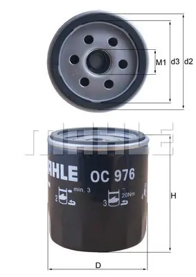 BEHR MAHLE 4277 Yağ Filtresi Astra L-Corsa F-Combo E-Crossland-106-206-207-208-2008-301-306-307-308-3008-406-407-508 -5008-Partner-Expert-Berlingo-Jumpy-C3-C4-C5-Boxer-Jumper-Ducato-Ds3-4 1.2 Puretech 1.9-2.0-2.2 Hdi 1109AL 1109C2 6479E5 1109K1 95495621 9644885480 110984 2175131 1651086Z00000 MLS000592