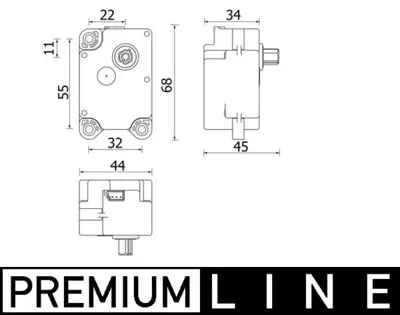 BEHR MAHLE 716060 Kalorifer Motoru Land Rover Freelander 2 L359 06>14 LR003175 LR007167 LR048448