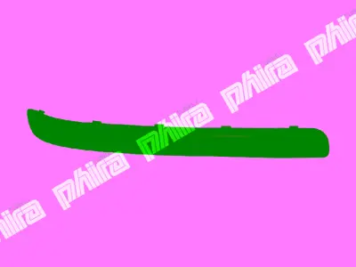 EUROSTAMP 1987482296 Tampon Bandi Arka Sol Siyah Opel Corsa C 2003-2006 13121212 555617 OP0321244 3779553 331407 1813367 46223751 3659334A 1409133 BSG65920020