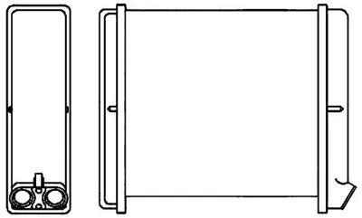 BEHR MAHLE 760 K 3 Kalorifer Radyatörü Astra F-Calibra A-Vectra A (178x176x42) 1843105 QHR2131 3095243 52454989 320079 812146 1843106 1806115 58147 1806002
