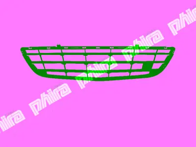 EUROSTAMP 1987947901 Tampon Izgarasi Ön Alt Orta Siyah Opel Corsa D 2006-2011 13231589 1814045 3713450 3659376A 5024910A1 OP0342120 6400639 341304 65920012 3750590