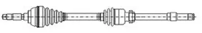 CIFAM 06-08504 (X) Aks Ön Sağ Xsara 2.0 Hdi 01=> 