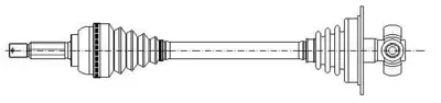CIFAM 07-08618 (X) Aks Ön Sol Trafic Ii Vivaro 2.5 Dti 03=> 4411699 7711135441 121380 8200169164 4315T VX3266 OP3266 DS52249 T49229 93850891