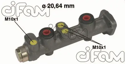 CIFAM 07-11612 Ana Merkez Uno 1.3-1.4-1.5 (91-96) (20.64 Mm) 792040 822324 6757 M23054 792895 202066 50066 24212008013 350675 132316B
