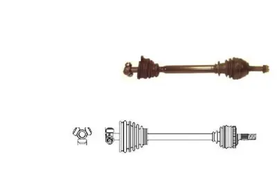 CIFAM 20-05905 (X) Aks Ön Sol Dacia Solenza 1.4 Mpi 04=> 6001548121 8200388903 8201074123 DP2110101780 211006  18291510 DC3003 6001543327 655526