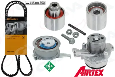 GVA 0603 Devirdaimli Triger Seti Golf7-A3-Leon-Passat-Tiguan 1.6-2.0 Tdi 13> Clha/B-Dcxa-Crlb-Cuvc-Crka-Crkb 04L198119B 04L198119A 04L121011E
