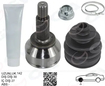 GVA 450954 Aks Kafasi Diş Sağ/Sol Jaguar X-Type I (X400)(146.5mm) C2S24982 C2S51198 DA13004 C2S40434 C2S29730 C2S39944 C2S6659 299176 JA100R 50244