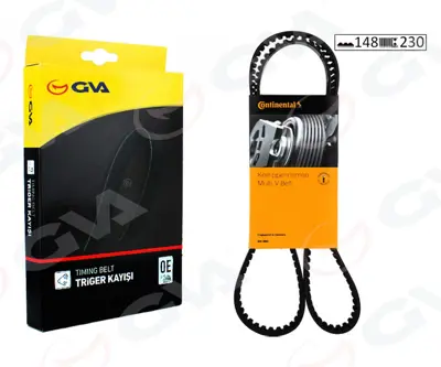 GVA 585421 Triger Kayişi (148x230) Vw Eos Golf V Jetta Passat 2.0 Fsi Gti  04=>audi  A3 A4 A6 S3 Tt 06D109119B 06D109119D