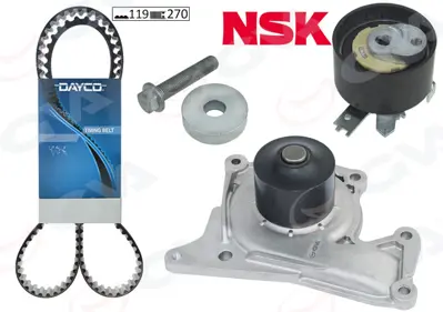GVA 818352 Devirdaimli Eksantrik Gergi Kiti Megane 4-Kadjar-Symbol-Dokker 1.5 Dci Euro6 130288608R 8660004070 1680600Q2D 130708546R 130708047R CT1184K1 K015675XS 941096 1680600Q2J A6079930597