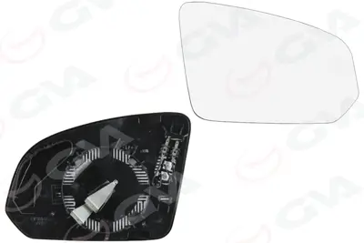 GVA C800 418A Ayna Cami Isitmali Convex Sağ Volvo Xc40 19> 31477520