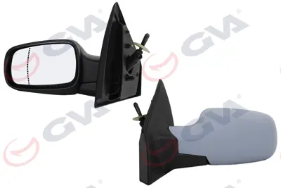 GVA D4442 Diş Dikiz Aynasi Sol Clio 06> Mekanik+isitmali+astarli+asferik  2 Fiş Vm-6136pal 7701061190 6101175 3280102 RN3257114 7701054752 1126 3114M01 60331021 7701049062 10761801