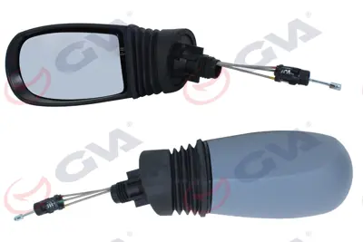 GVA G1084 Diş Dikiz Aynasi Sol Punto 04> Mekanik+astarli+konveks  Vm-156pl 