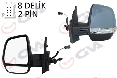 GVA G1108A Diş Dikiz Aynasi Sol Doblo 11> Opel Combo 12>18 Mekanik+sinyalli+astarli+çift Cam+konveks  Vm-669pl 1428572 3706813 1426577 1638813 735497885 3090124 735528052 735528048 346165L2 FT9107134