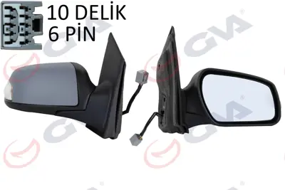 GVA G7202 Diş Dikiz Aynasi Sağ Focus Ii 08>11  Elektrikli+isitmali+sinyalli+astarli+konveks  6 Fiş Vm-6301ehpr 1439068 E2176 6140400 1863828 351991122660 10238872 3100097 1425802 1368502 27397024