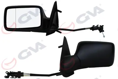 GVA G8215 Diş Dikiz Aynasi Sol Vento 92>golf 92> Mekanik+konveks  Vm-171nal 1H185750701C 5880803 1H1857521 1H1857507 53521 1H0857537C01C 1H0857537C 54115530 10451811 3464736C