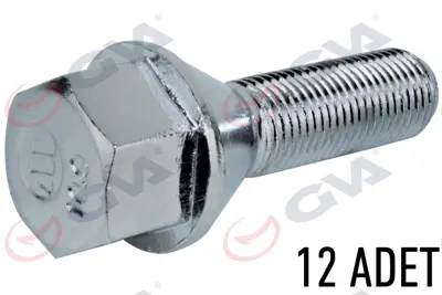 GVA K015680XS Bijon Çelik Jant Fiat Tofaş-Fiat Kromajli (Paket 12) 85003224CM