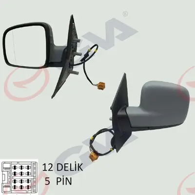 GVA MR258 Diş Dikiz Aynasi Sol Transporter T5 Caravelle 04> Elektrikli+isitmali+astarli+asferik  5 Fiş Vm-373ehpal 7H1857507A9B9 10463821 5896817 5402049239985P 3370150 VG9177324 95673725 7H1857527GRU E1905 7E1857507A9B9