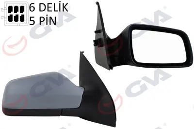 GVA R3202 Diş Dikiz Aynasi Sağ Astra G 98> Elektrikli+isitmali+astarli+konveks  5 Fiş Vm-168ehpr 6428081 OP0177303 1428859 9142146 9196914 9130908 6428739 5402041121242P 2806M08 6156437