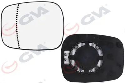 GVA V2510 Ayna Cami Sağ/Sol Kangoo (02-07) Isitmali+asferik Vm-132nagh 7701048401 9630200QAT 8200245171 3280030 RN9167214 60101023 6061375 3149M01 9264174 7700354636