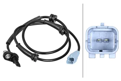 HELLA LH7297 Abs Sensörü 2-Kutuplu Peugeot 5008-Partner-Citroen Berlingo-C4 4545E8 6S279 V22720098 841013 900467 AB1671 78118 AS4393 818028217 96536631