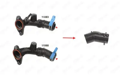 IBRAS 30.504.00 Egr Borusu Renault Megane Iv 15> Clio V 19> Express 21> Dacia Duster Ii 17> 1.5 Blue Dci K9k 147139148R