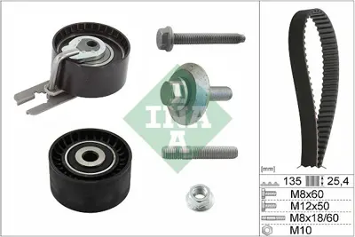 INA 115201 (X) Eksantrik Gergi Kiti C3 02=> 0816.F7