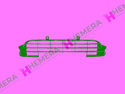ISAM 828278 Izgara Tampon Ön Citroen C3 2005-2009 7414PG 19334152 3502992A 699404 CI3222120 927590 22031070 C305110 PGMG1434 4005145