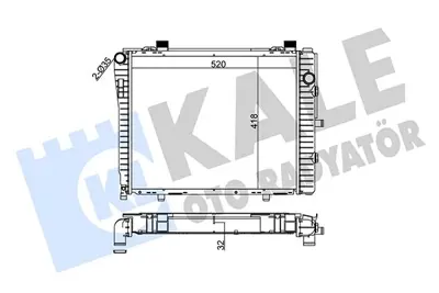KALE 302067 Motor Su Radyatoru Mercedes W202 S202 C208 A208 62712 CR252000P A2025005203 118070 376711254 370300 376711251 8MK376711254 17M33 A2025005103