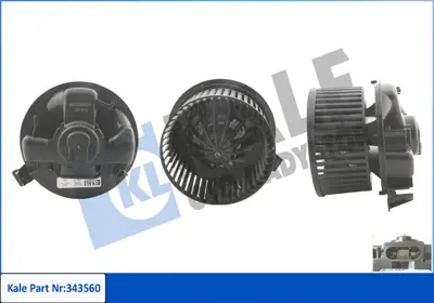 KALE 5076 Kalorifer Motoru 12v Clio Iii 1.2 16v-1.4 16v-1.6 16v-2.0 16v-1.5 Dci 05=> 7701062225 351149531 69412263010 GA35012 5991190 87214 AB217000P 8EW351149531 715056 RT8576