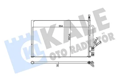 KALE MOP860023 Klima Radyatoru (Kondanser) Fiesta Fusion 1.25 1.4 1.6 1.4tdci (02 08) Mazda 2 125 1.4 1384859 814083 43300 FDA5328 1467421 8053017 35524 8FC351300351 94587 18005328